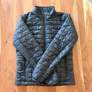 Patagonia Men’s Nano Puff Jacket - Forge Grey - Excellent Condition - Size M
